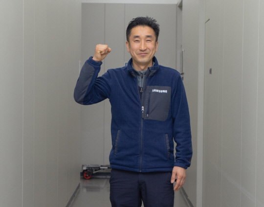 현선태 삼성전자서비스 청주센터 프로. 삼성전자서비스 제공